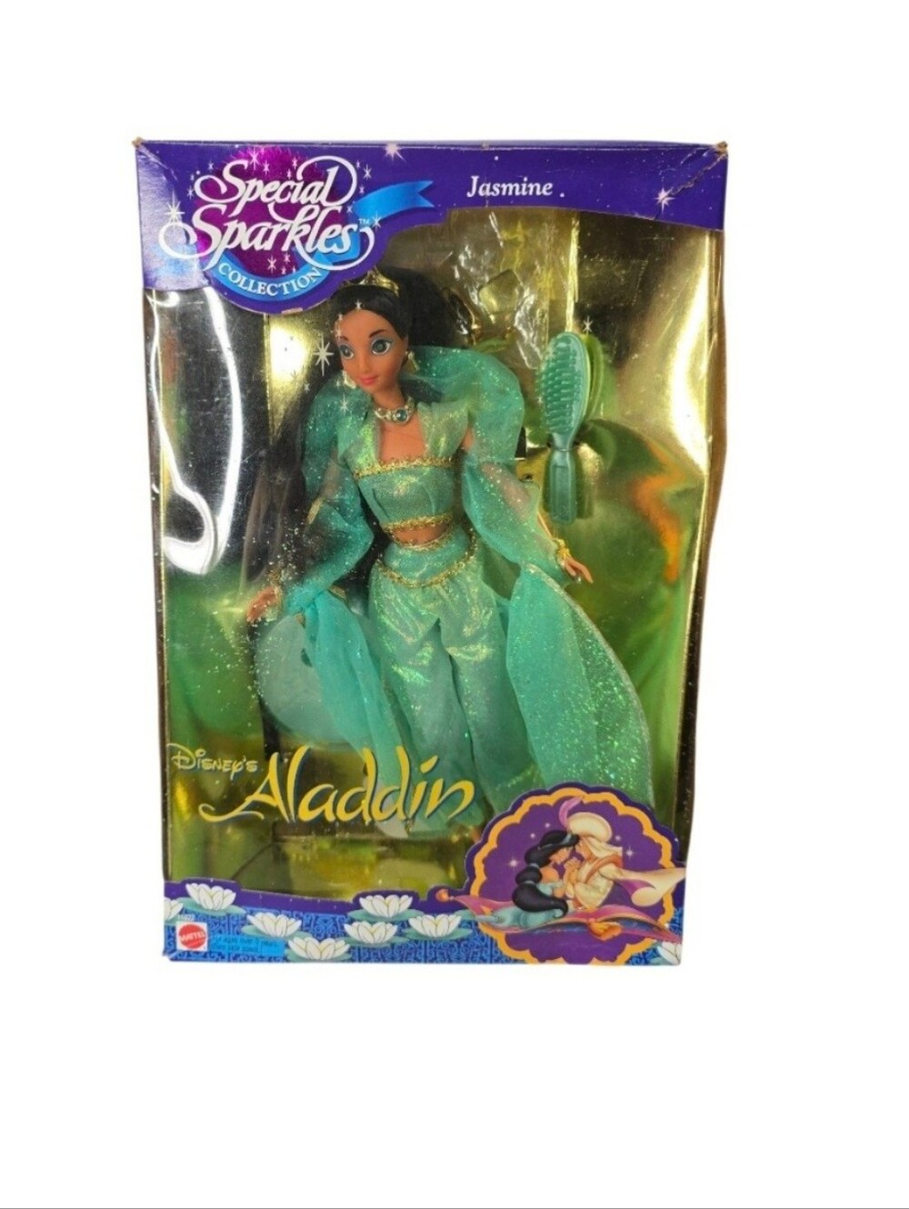 Vintage Special Sparkles Jasmine Doll 994 Disney Mattel 11922 OB *Read Below *